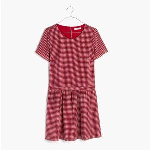 Madewell Silk Ascot Tile Dress
